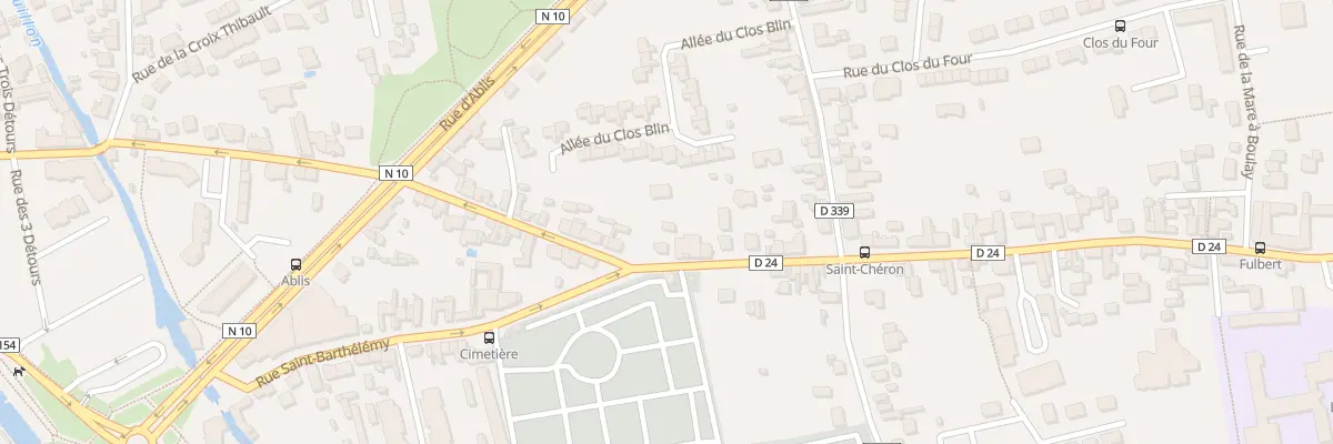 Plan du 61 Rue du Faubourg Guillaume à Chartres