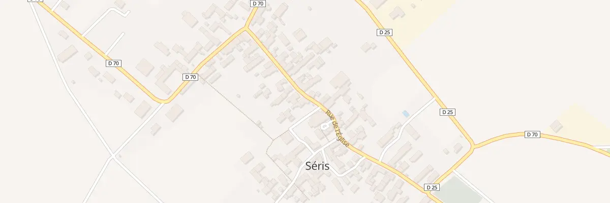 Plan du 21 Rue de l’Eglise à Séris