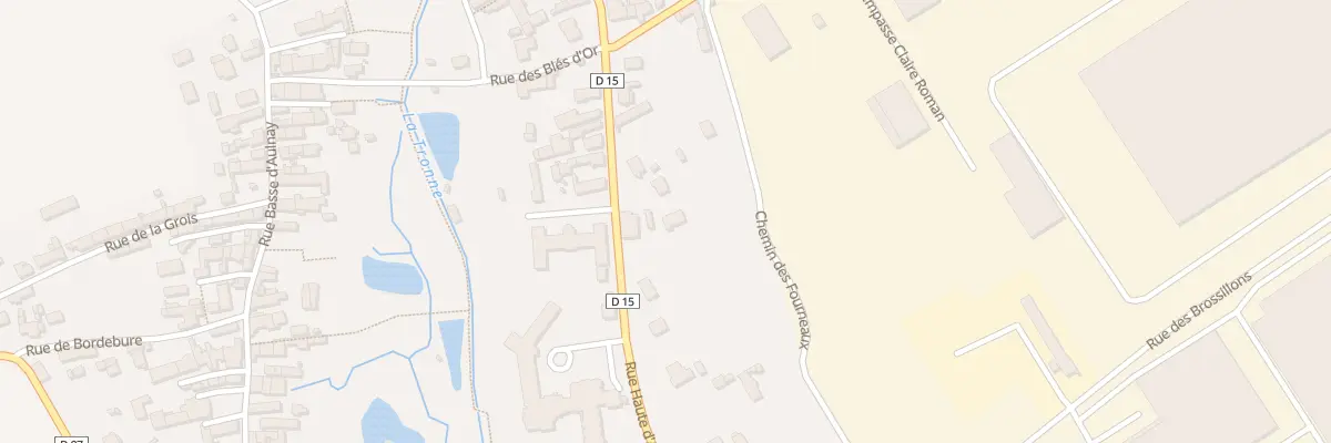 Plan du 54A Rue Haute d’Aulnay à Mer