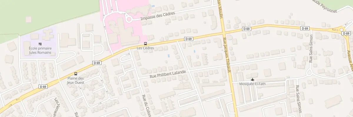 Plan du 41 Rue Latreille à Brive-la-Gaillarde