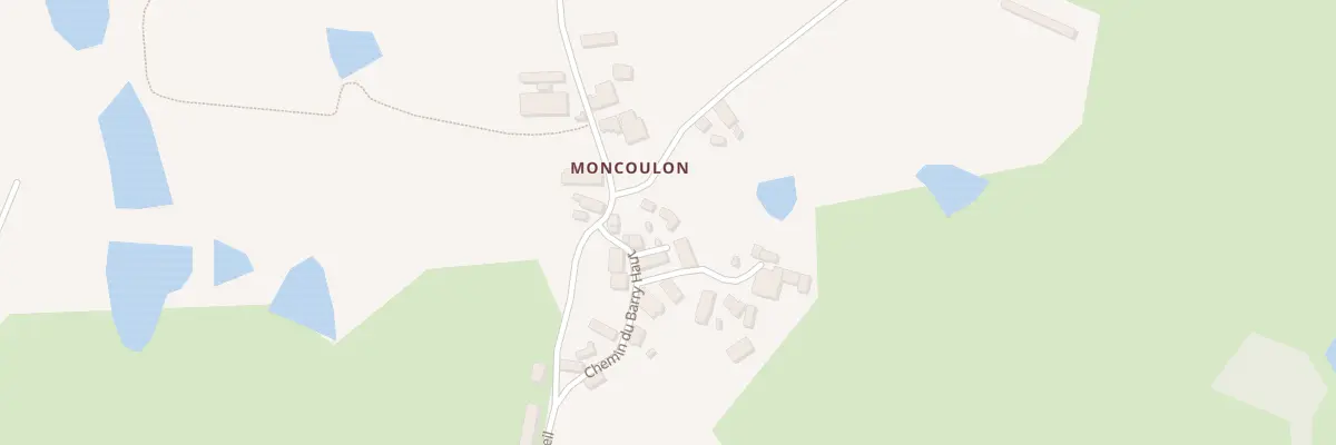 Plan du 5097 Moncoulon à Estivaux