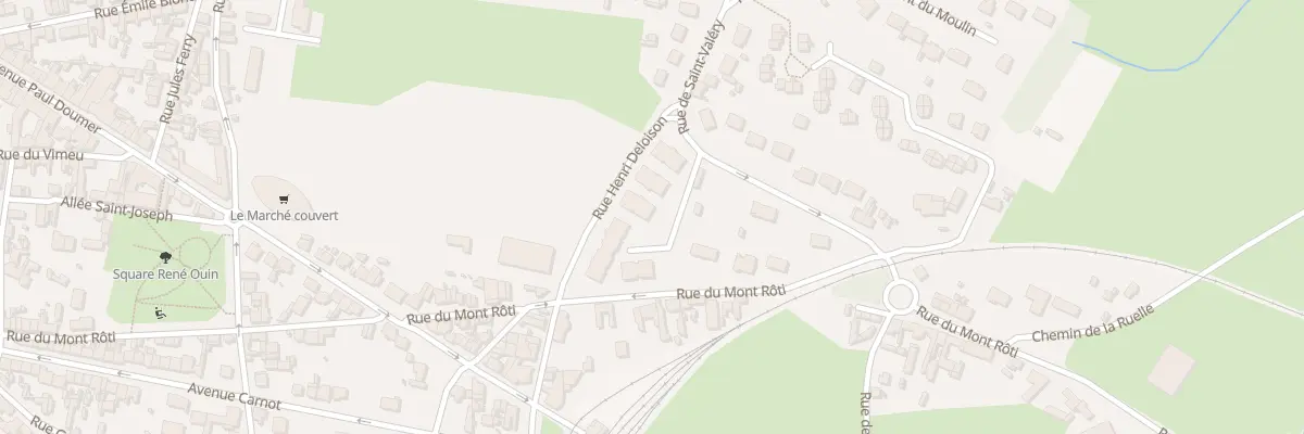 Plan du 74 Rue de Saint-valéry à Cayeux-sur-Mer