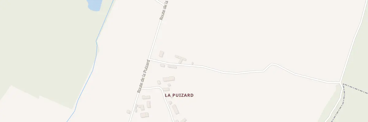 Plan du 5125 Grande Piece de la Puizard à Gehée