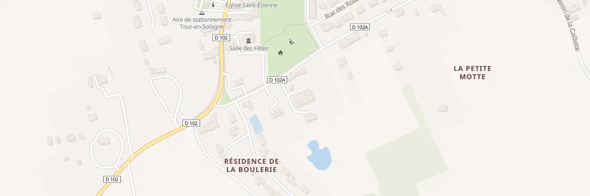 Plan du 114 Rue de la Petite Motte à Tour-en-Sologne