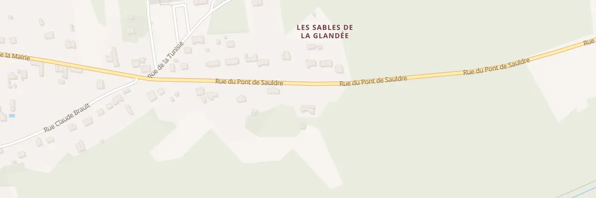 Plan du 19 Rue du Pont du Sauldre à Châtillon-sur-Cher