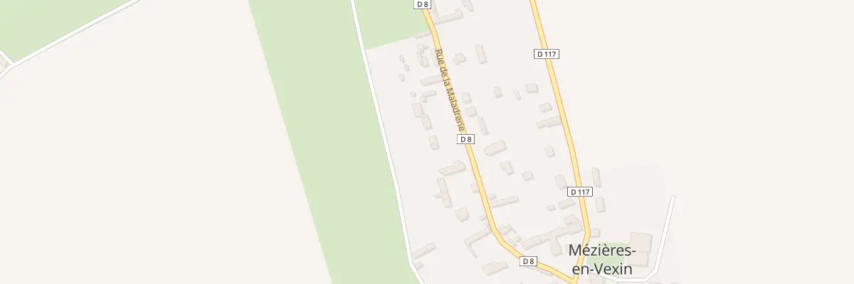 Plan du 15 Rue de la Maladrerie à Mézières-en-Vexin