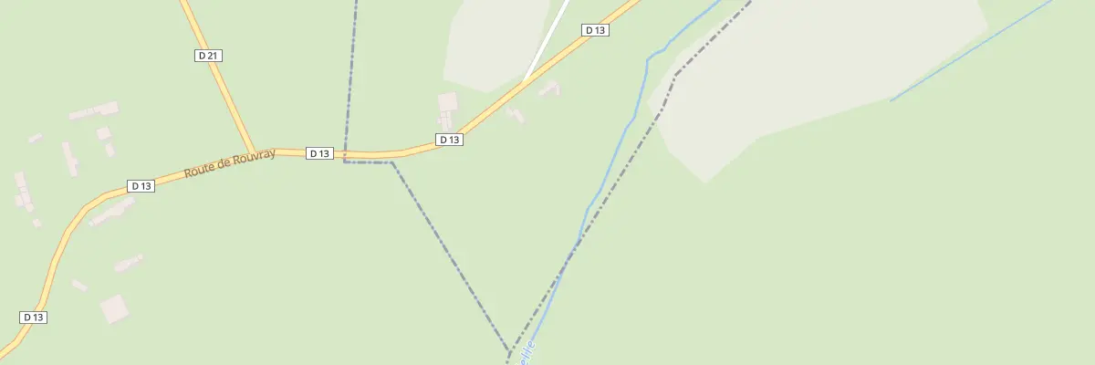 Plan du 2545 Rte de Rouvray à Roncherolles-en-Bray