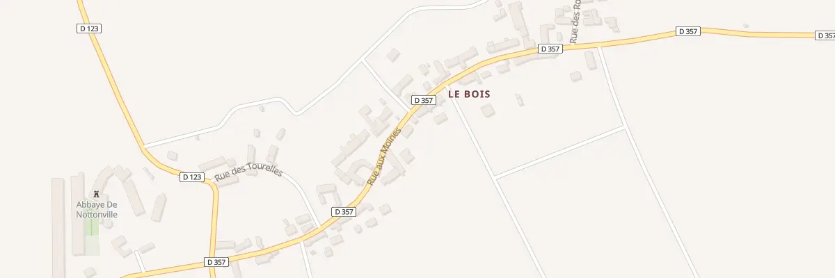Plan du 16A Rue aux Moines à Nottonville