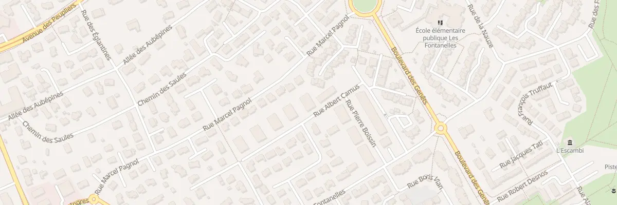 Plan du 10 Rue Albert Camus à Castanet-Tolosan