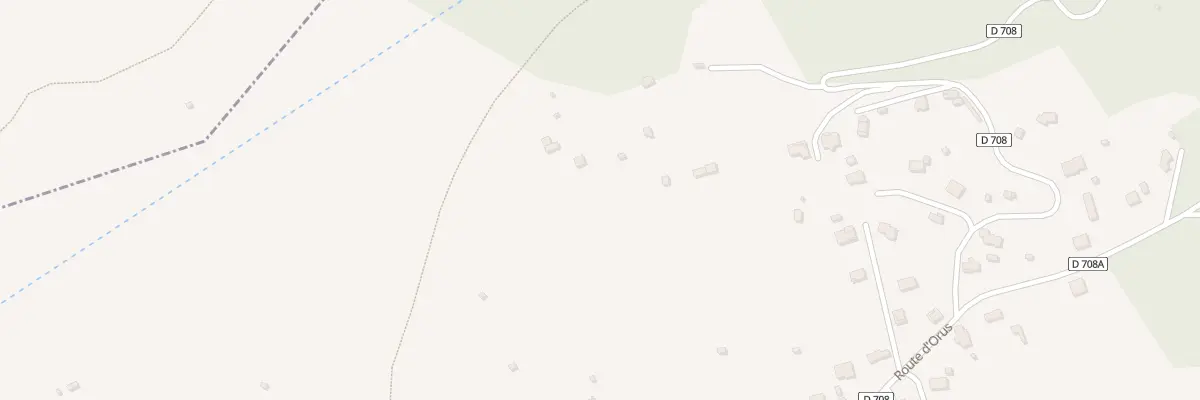 Plan du 65 Rte d’Orus à Val-de-Sos