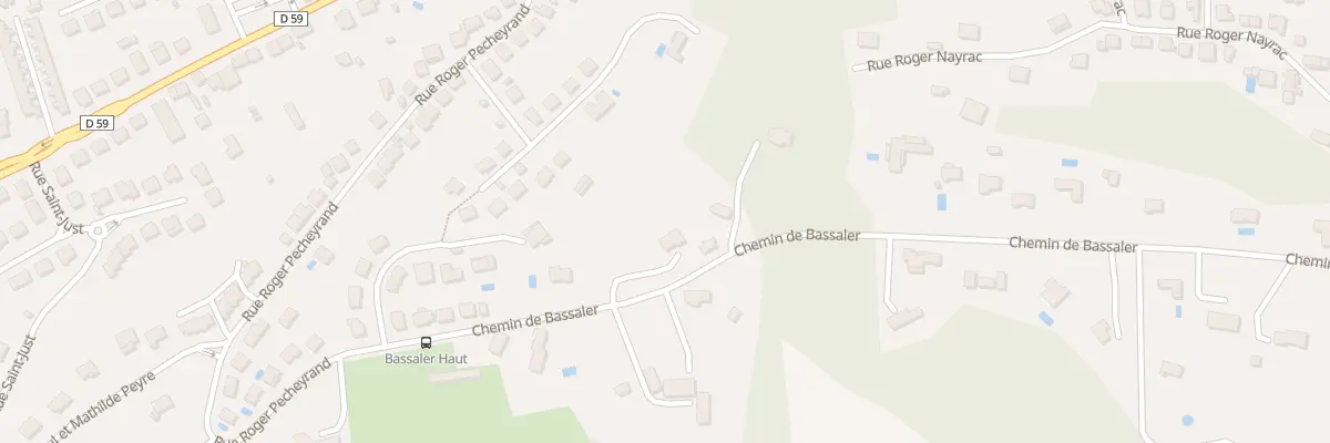 Plan du 88 Che De Bassaler à Brive-la-Gaillarde