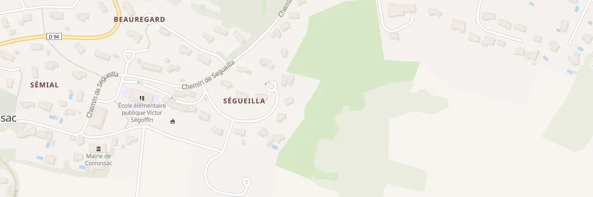 Plan du 3 Lot les Terrasses du Segueilla à Corronsac