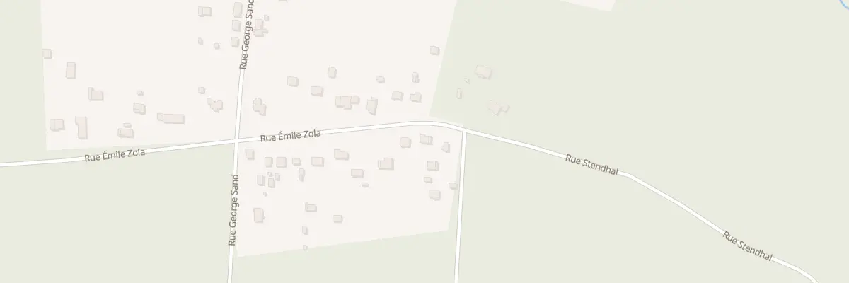 Plan du 582 Rue Emile Zola à Meusnes