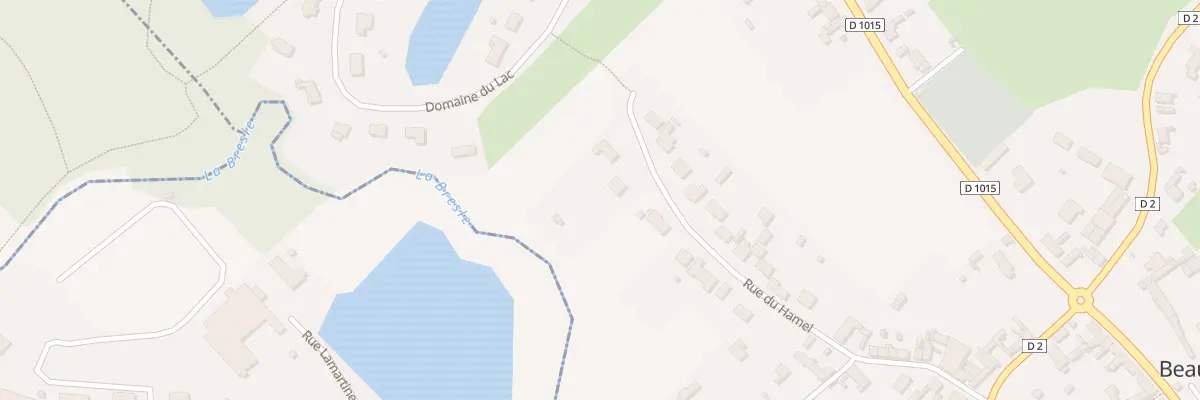 Plan du 25 Rue du Hamel à Beauchamps