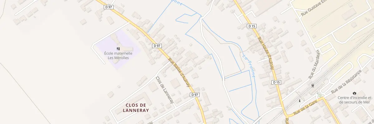 Plan du 20B Rue Basse d’Aulnay à Mer