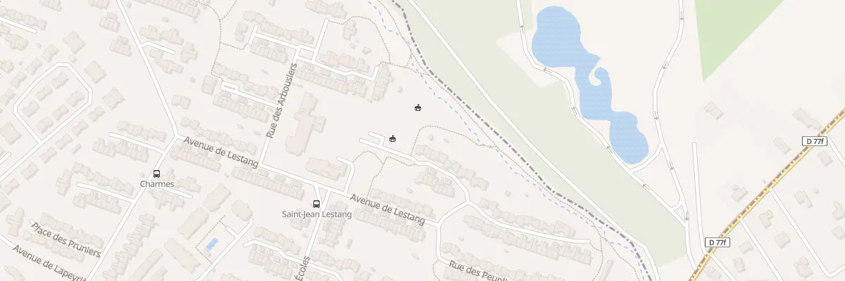 Plan du 1 Rue des Chênes à Saint-Jean