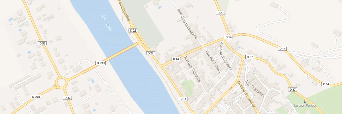 Plan du 8 Rue de la Bataille à Villemur-sur-Tarn
