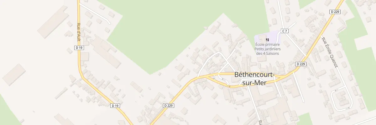 Plan du 30 Gr Grande Rue à Béthencourt-sur-Mer