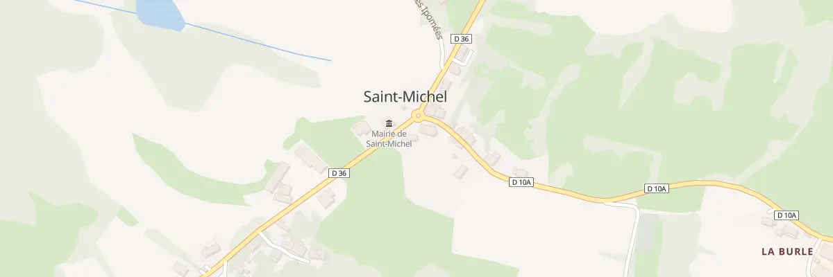 Plan du 23 Village à Saint-Michel