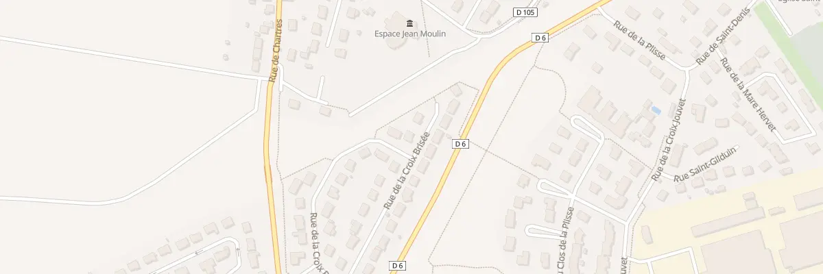 Plan du 44 Rue de la Croix Brisée à Champhol