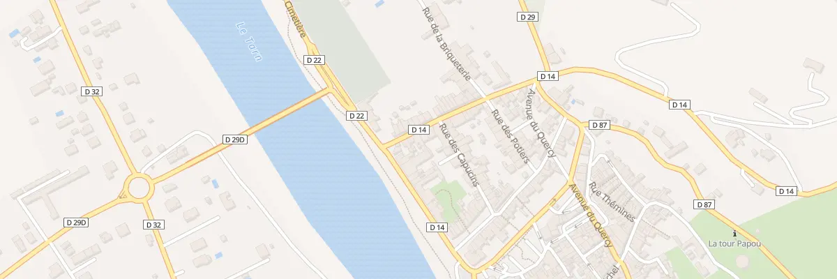 Plan du 5 Rue de la Bataille à Villemur-sur-Tarn