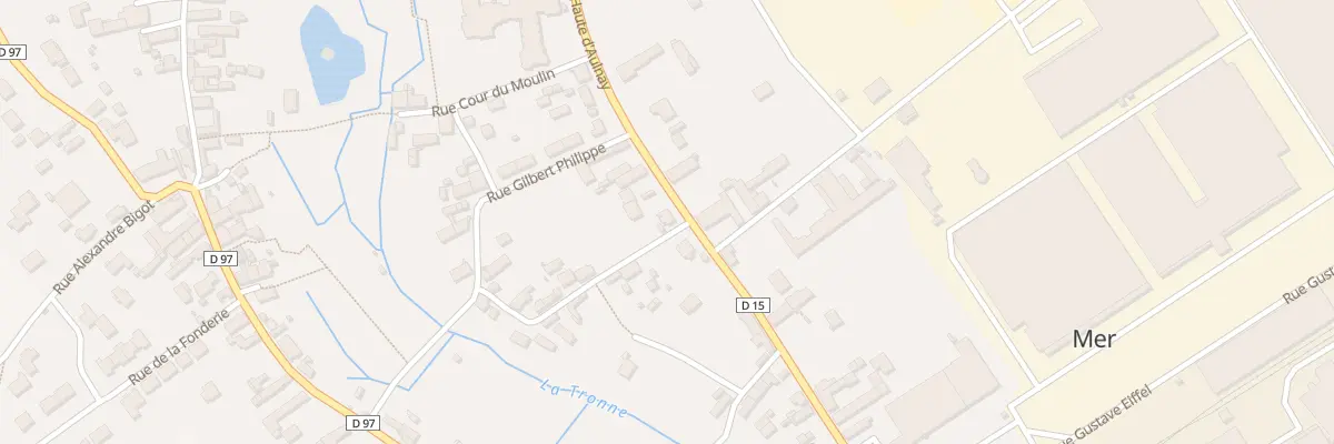 Plan du 65 Rue Haute d’Aulnay à Mer