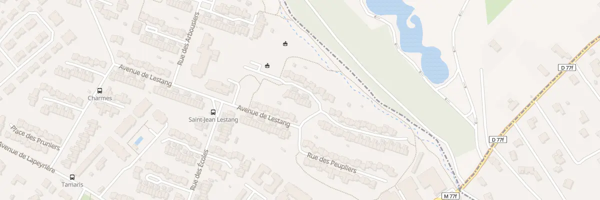 Plan du 10 Rue des Chênes à Saint-Jean