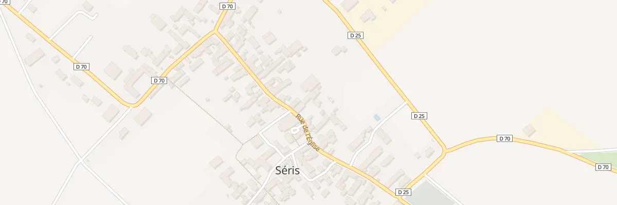 Plan du 20 Rue de l’Eglise à Séris