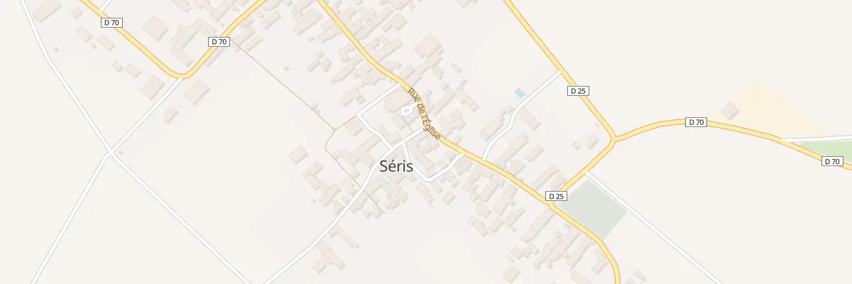 Plan du 29 Rue de l’Eglise à Séris