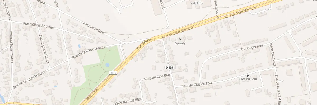 Plan du 39 Rue des Rouliers à Chartres