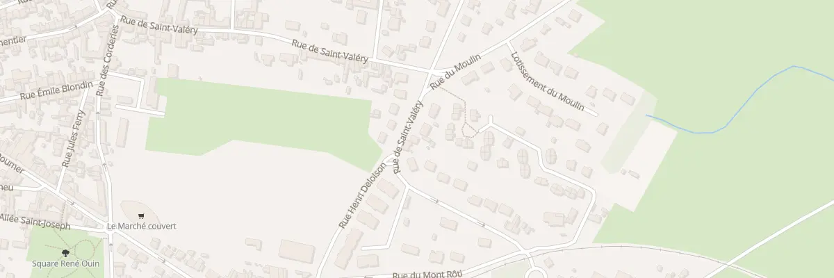 Plan du 25 Rue de Saint-valéry à Cayeux-sur-Mer