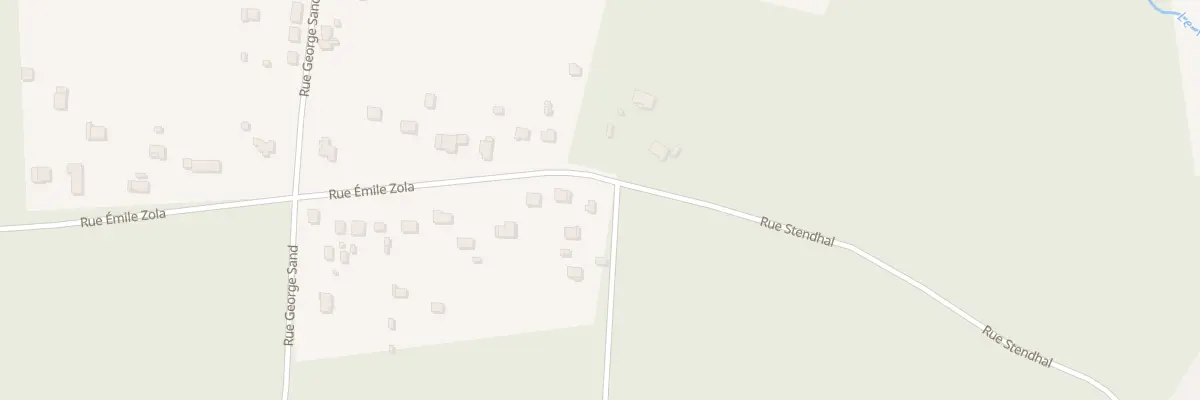 Plan du 614 Rue Emile Zola à Meusnes