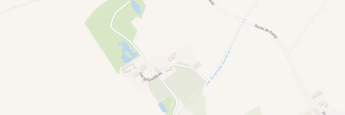 Plan du 2 Les Mitaudieres à Villermain