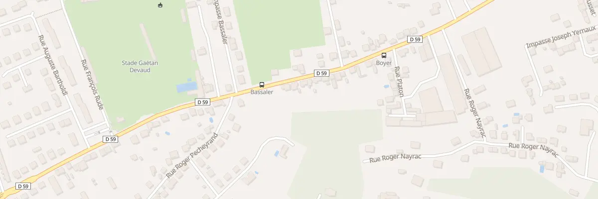 Plan du 199 Av J Jacques Rousseau à Brive-la-Gaillarde
