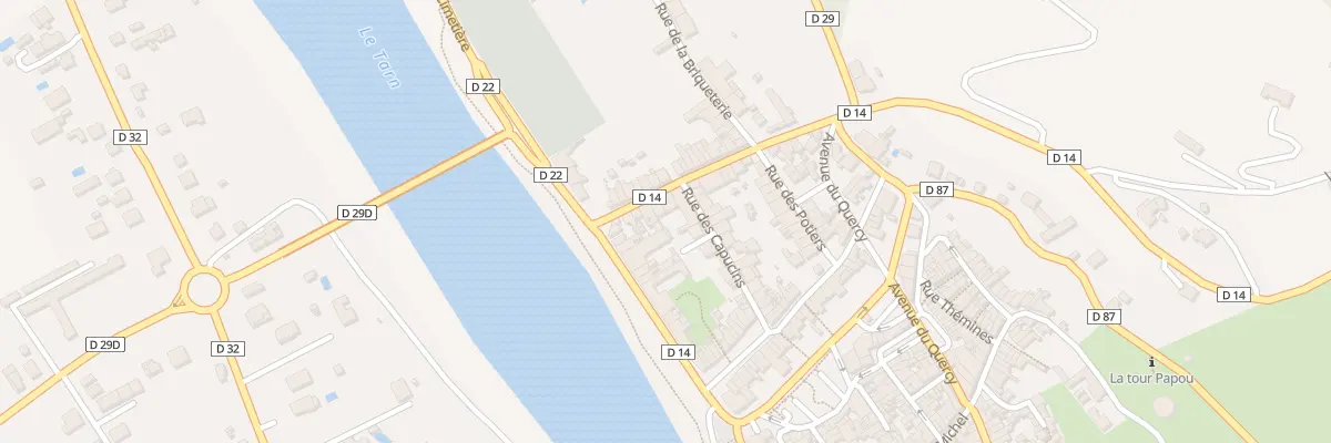 Plan du 7 Rue de la Bataille à Villemur-sur-Tarn