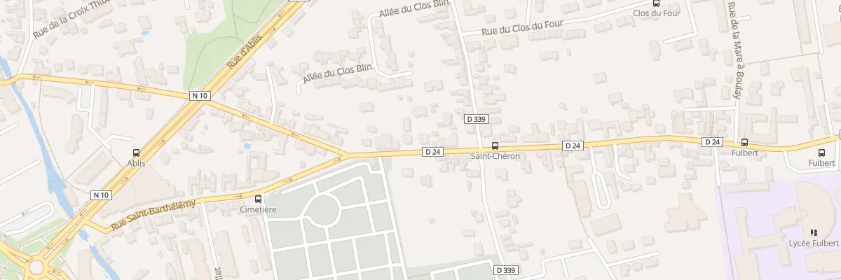 Plan du 7 Rue Saint-Chéron à Chartres