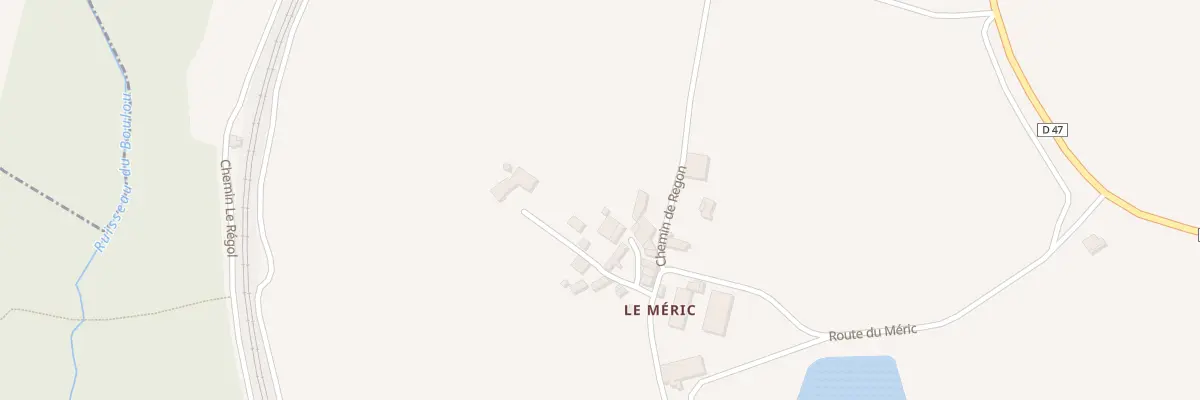 Plan du 5114F Le Meric à Montdoumerc