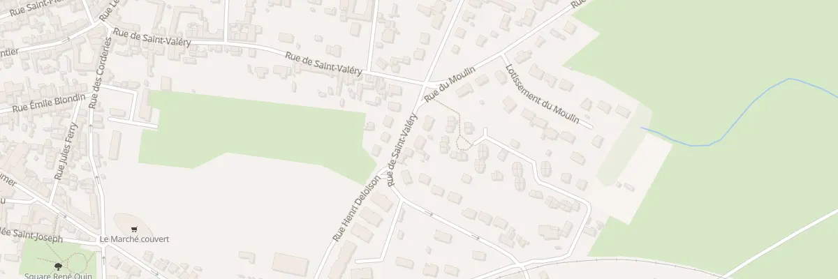 Plan du 25B Rue de Saint-valéry à Cayeux-sur-Mer