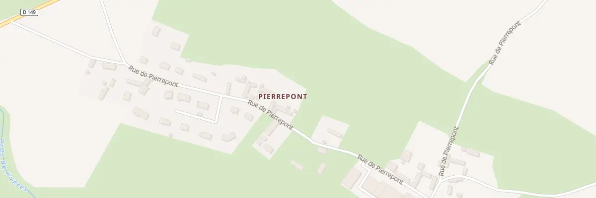Plan du 5137 Pierrepont à Grandcourt