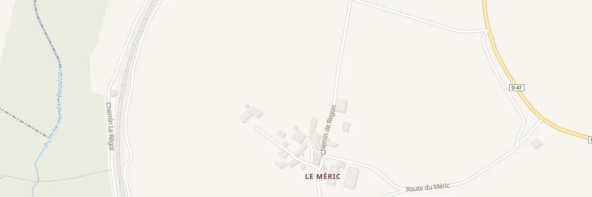 Plan du 67 Che de Regon à Montdoumerc