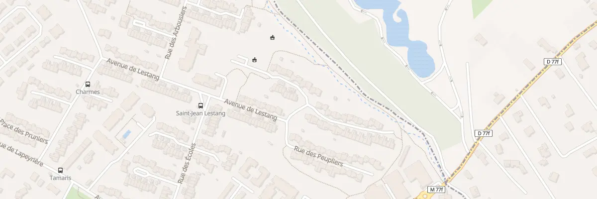 Plan du 16 Rue des Chênes à Saint-Jean