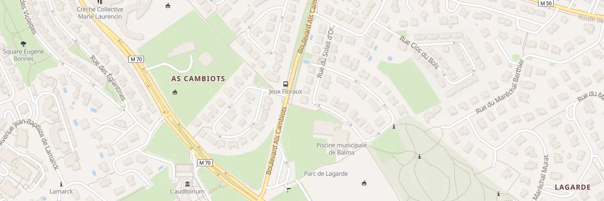 Plan du 15 Rue du Soleil d’Or à Balma