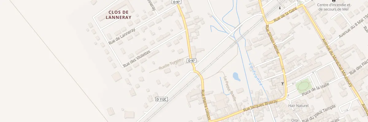 Plan du 3 Rue Basse d’Aulnay à Mer