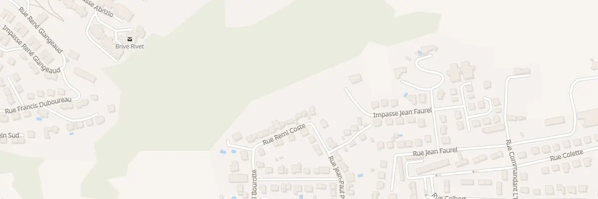 Plan du 4 Rue Remi Coste à Brive-la-Gaillarde