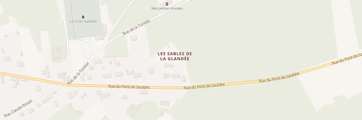 Plan du 22 Rue du Pont du Sauldre à Châtillon-sur-Cher
