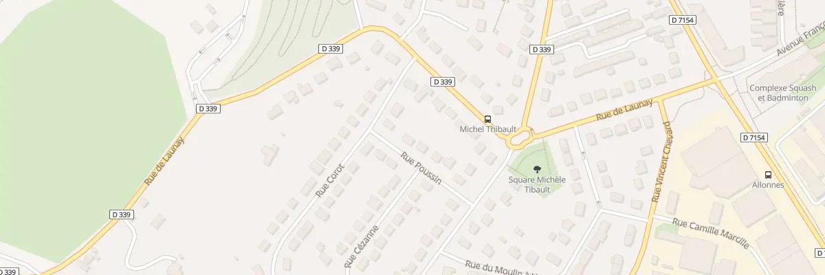 Plan du 3 Rue Nicolas Poussin à Chartres