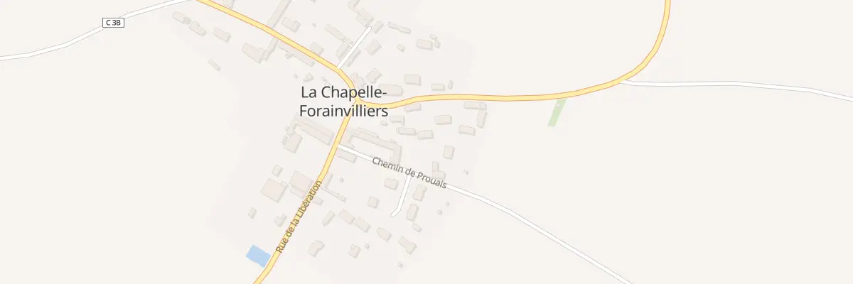 Plan du 5 Che de Prouais à La Chapelle-Forainvilliers