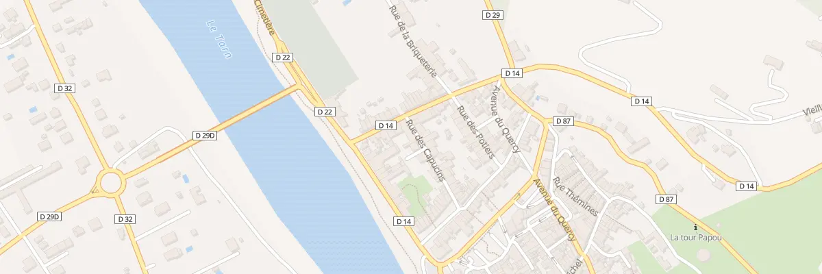 Plan du 11 Rue de la Bataille à Villemur-sur-Tarn
