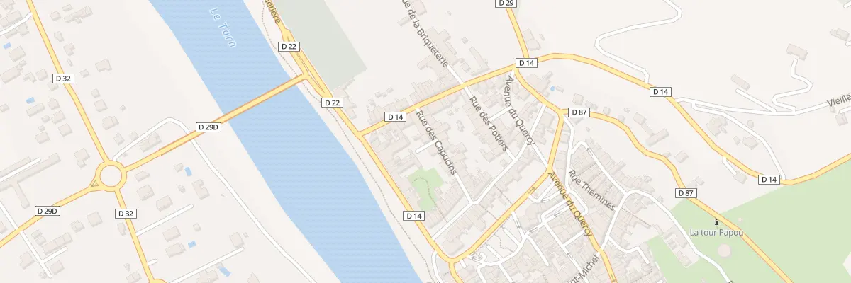 Plan du 15 Rue des Capucins à Villemur-sur-Tarn