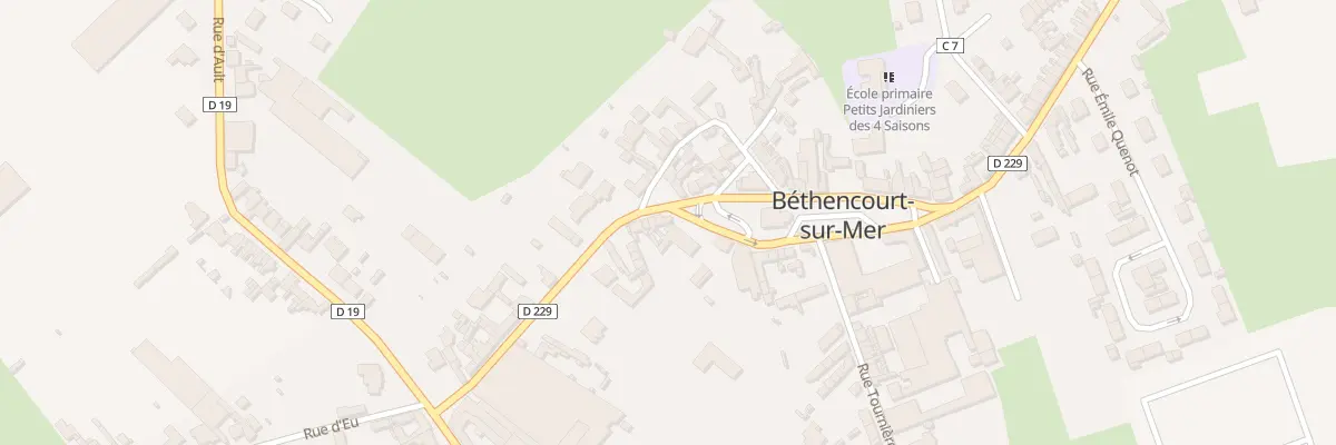 Plan du 1 Gr Grande Rue à Béthencourt-sur-Mer